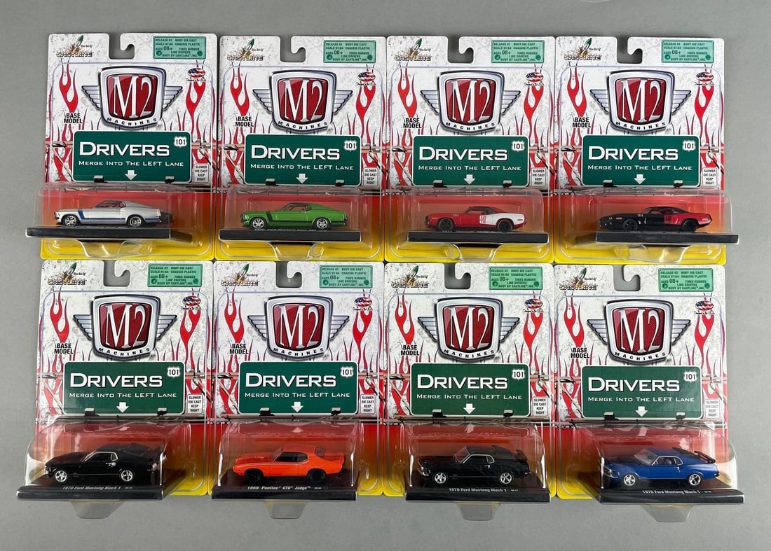 Group of M2 Machines Drivers Die-Cast Vehicles (1 of 3)