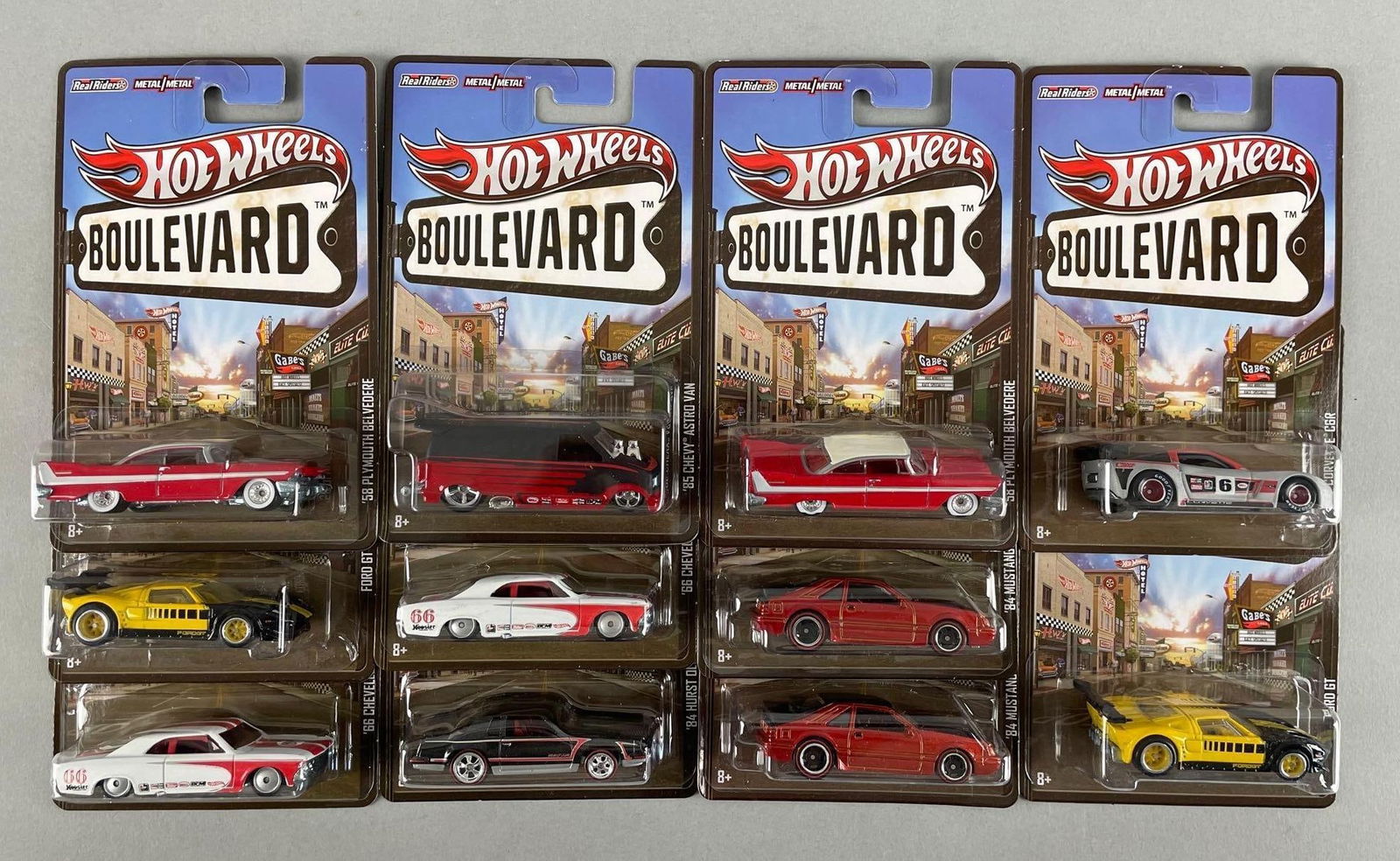 Group of Mattel Hot Wheels Boulevard Die-Cast Vehicles (1 of 3)
