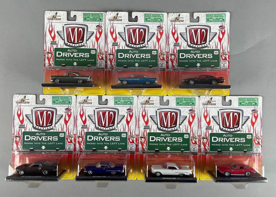Group of M2 Machines Auto-Drivers Die-Cast Vehicles (1 of 2)