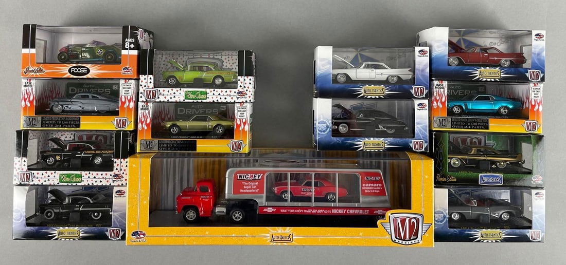 Group of M2 Machines Die-Cast Vehicles (1 of 3)