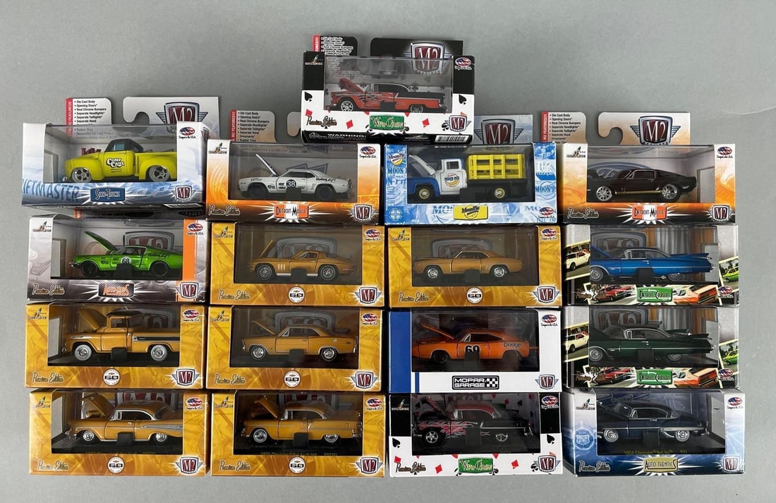 Group of M2 Machines Die-Cast Vehicles (1 of 3)