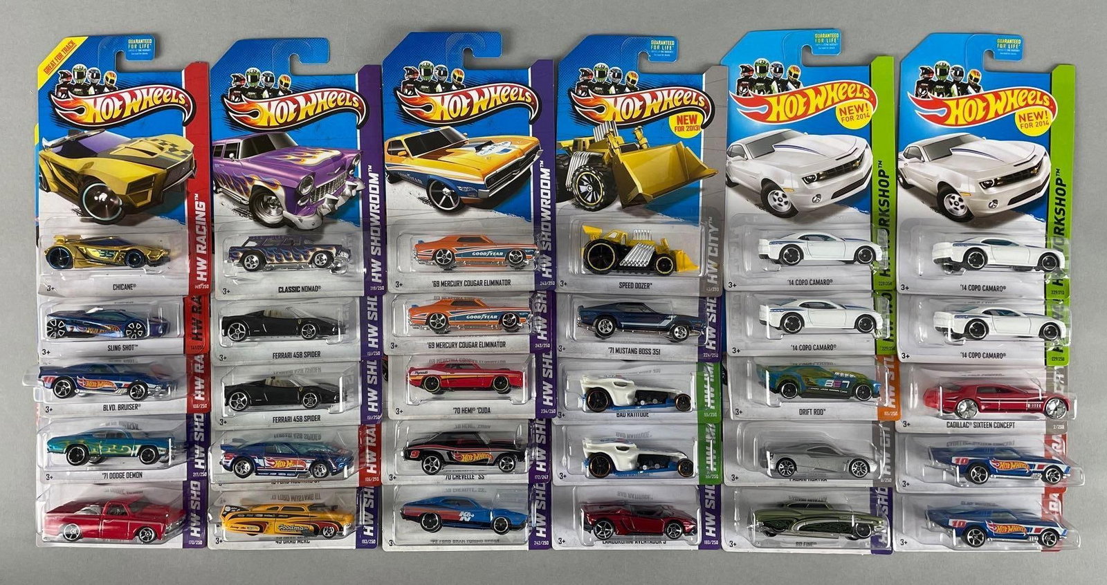 Group of Mattel Hot Wheels Die-Cast Vehicles (1 of 3)