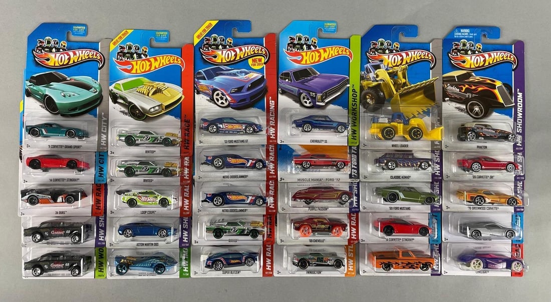 Group of Mattel Hot Wheels Die-Cast Vehicles (1 of 3)