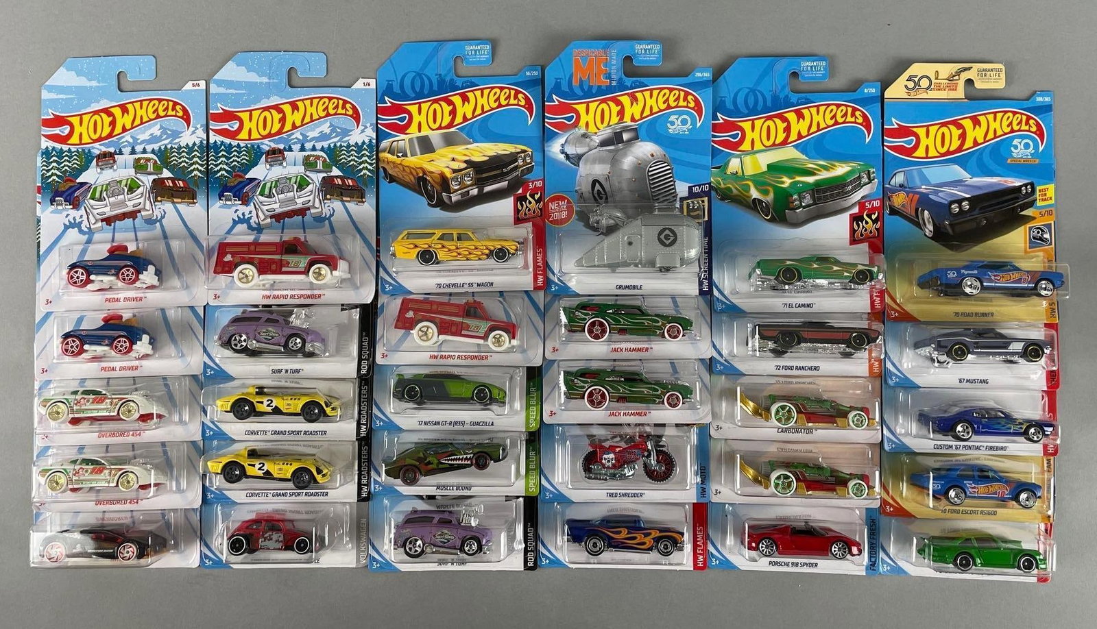 Group of Mattel Hot Wheels Die-Cast Vehicles (1 of 3)