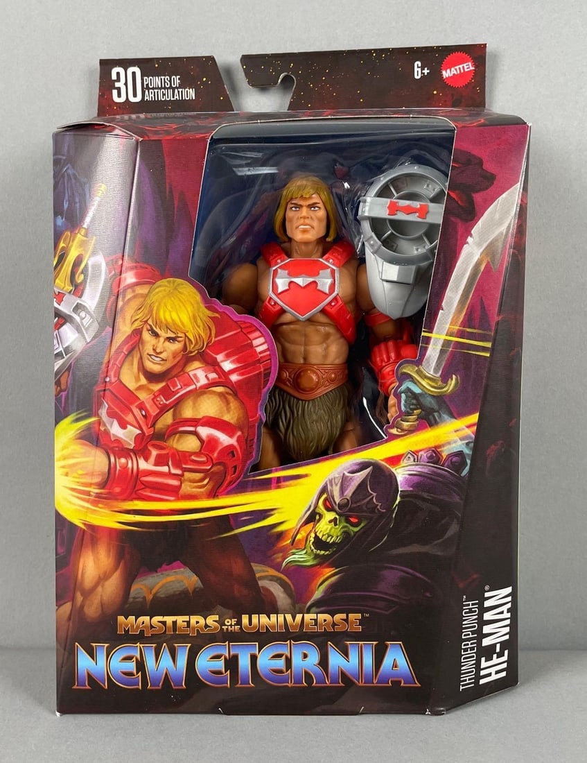 Mattel Masters of the Universe Thunder Punch He-Man Action Figure (1 of 3)