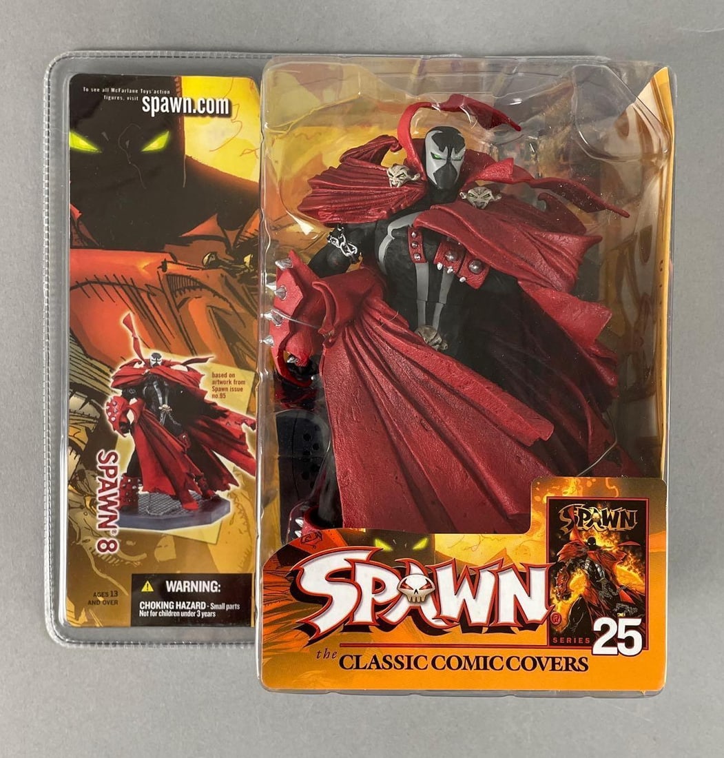 McFarlane Spawn Classic Comic Covers Action Figure: Spawn 8, original packaging