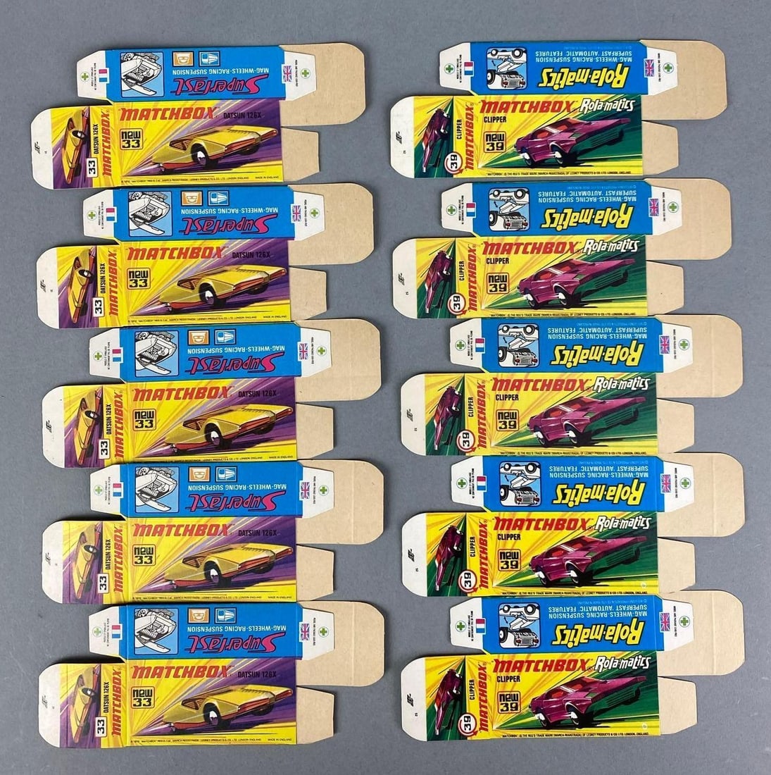 Group of Lesney Matchbox I Type Boxes (1 of 1)