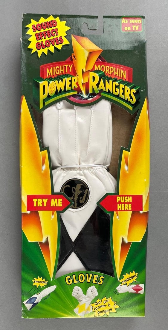 Mighty Morphin Power Rangers Sound Effect Gloves (1 of 2)