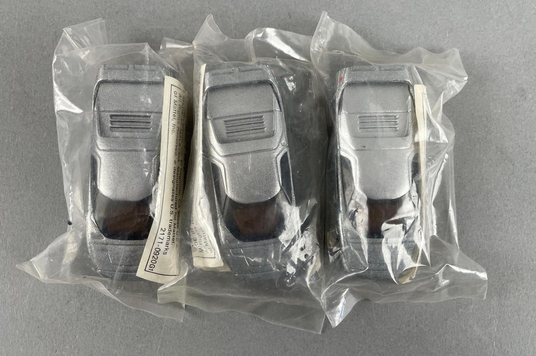 Group of 3 Mattel Hot Wheels Vector Avtech WX-3 Die-Cast Cars: Original packaging