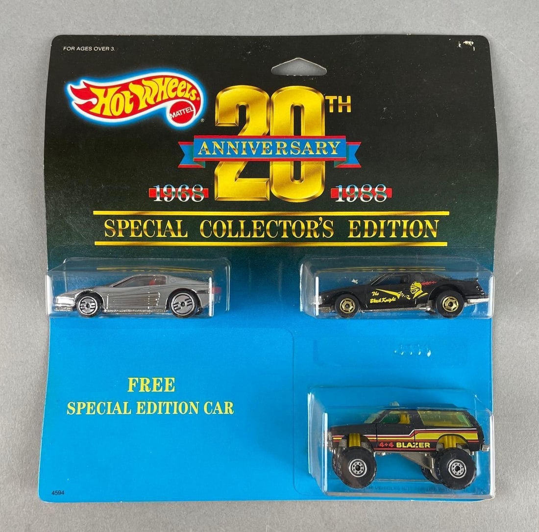 Mattel Hot Wheels 20th Anniversary Die-Cast Vehicle Pack (1 of 2)
