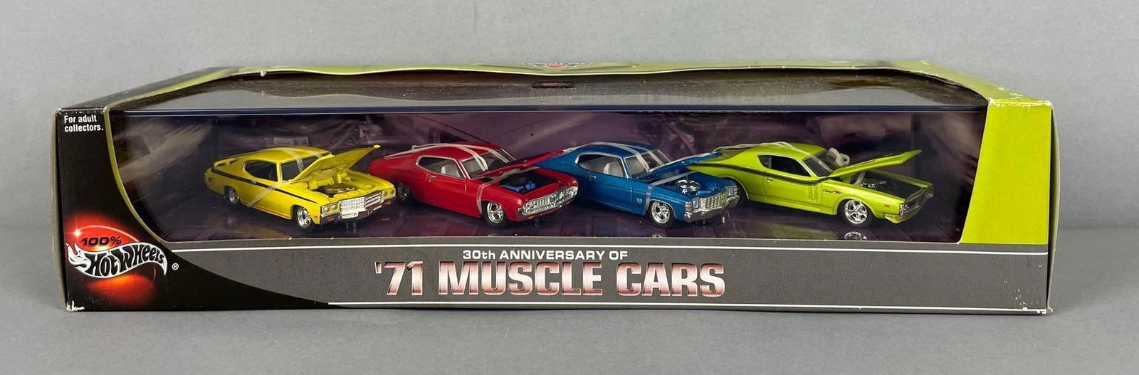 Mattel Hot Wheels '71 Muscle Cars Die-Cast Vehicle Set (1 of 3)