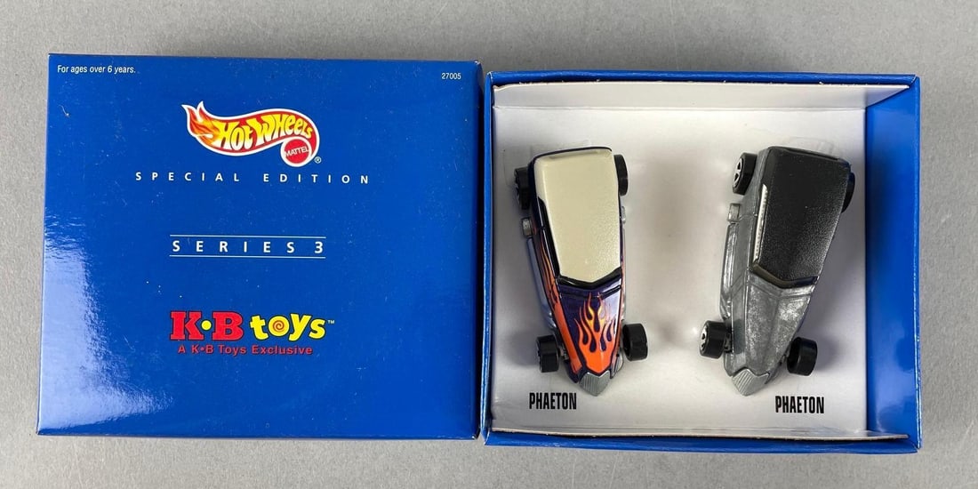 Mattel Hot Wheels KB Toys Special Edition Die-Cast Vehicle Set (1 of 2)