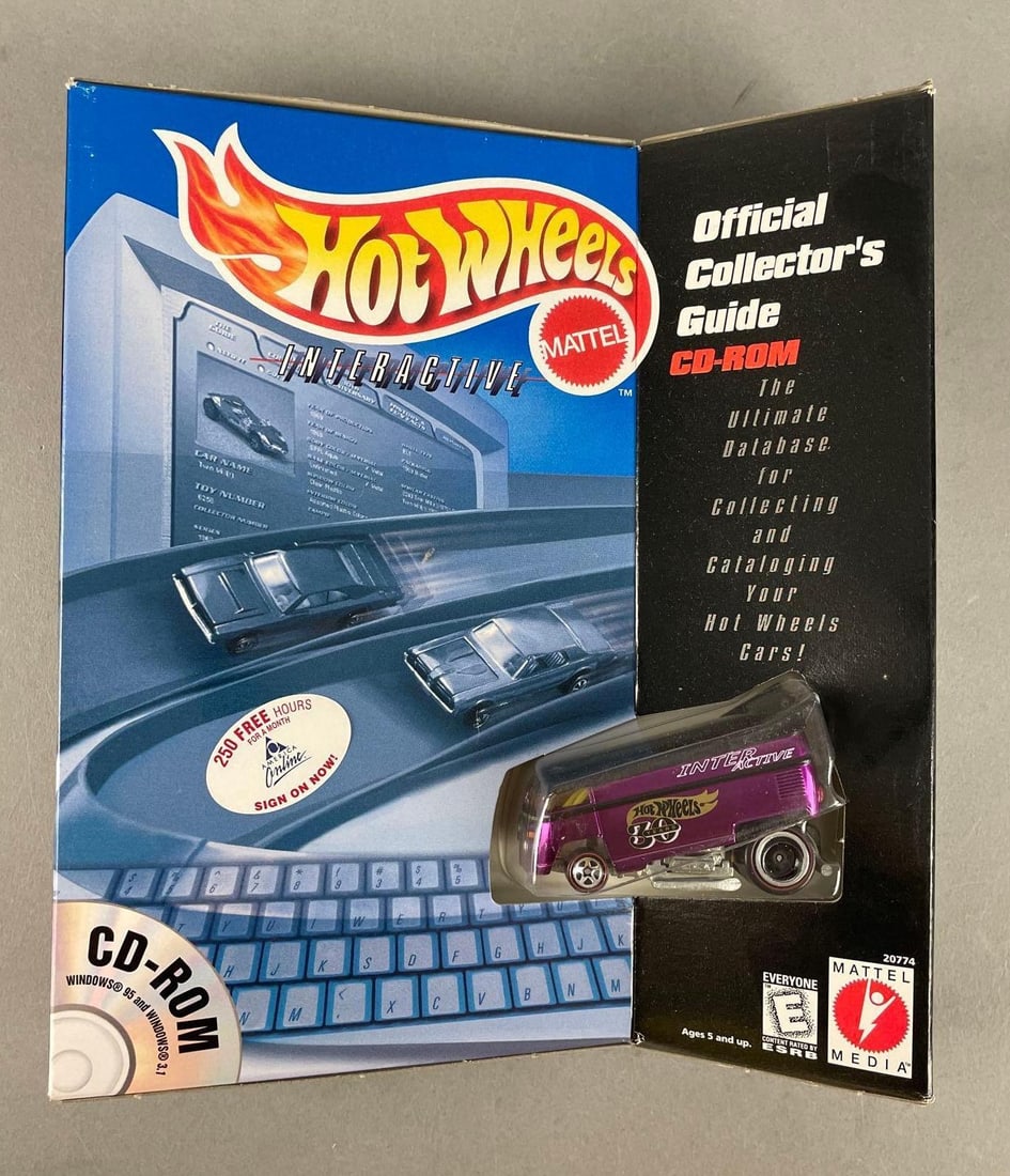 Mattel Hot Wheels Die-Cast Vehicle Official Collectors Guide CD-Rom (1 of 3)