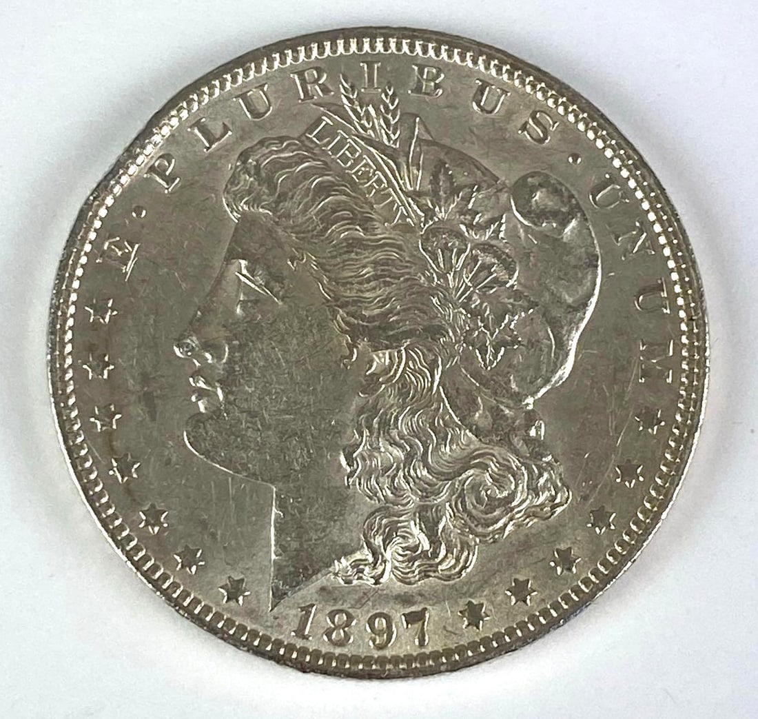 1897 Morgan Silver Dollar (1 of 2)