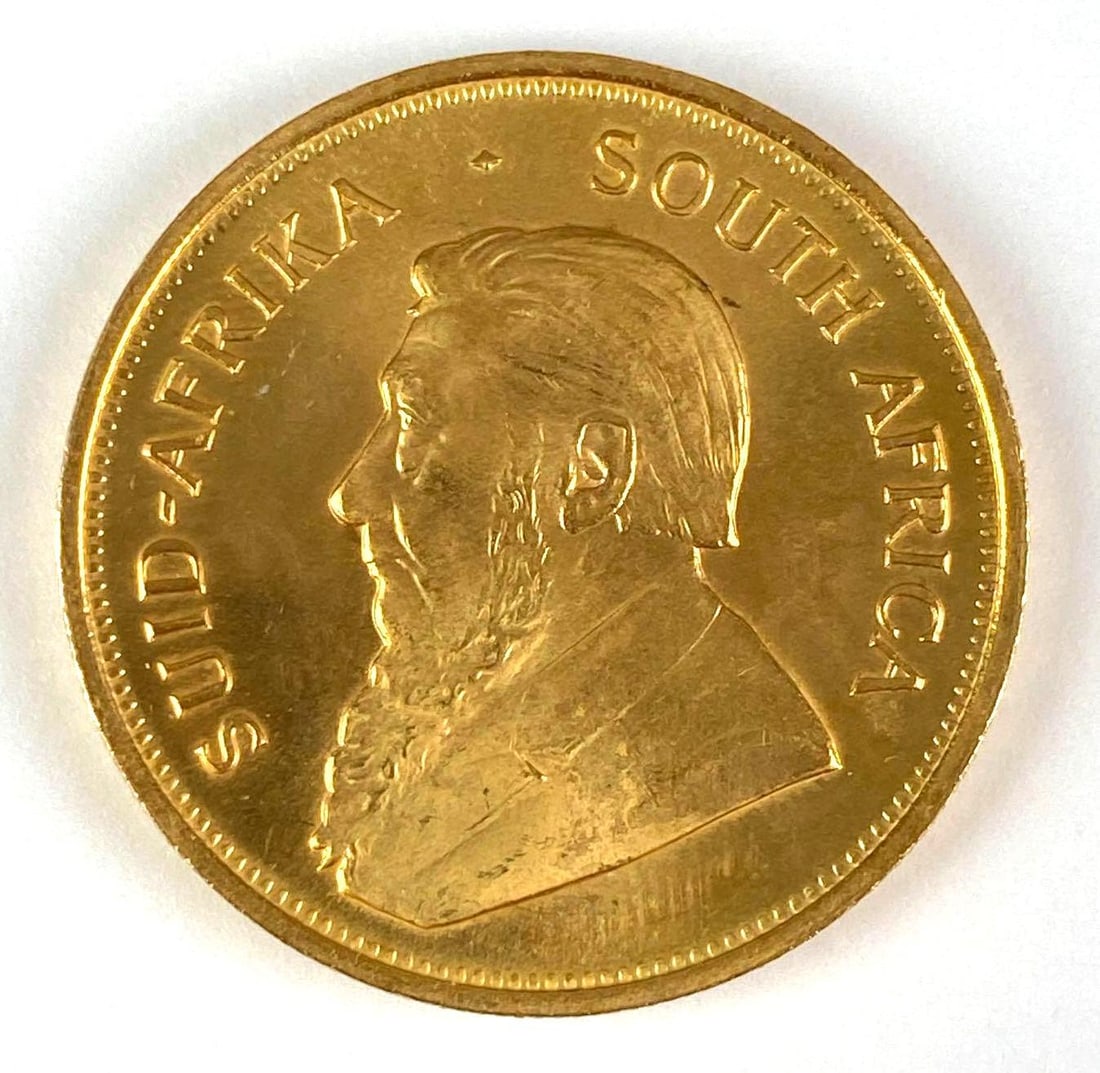 1975 Krugerrand South Africa 1 oz Fine Gold Coin (1 of 2)