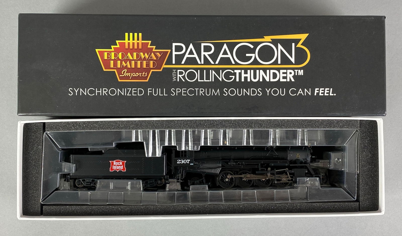 Railway Limited HO Scale USRA RI Light Makado Steam Locomotive and Tender (1 of 3)