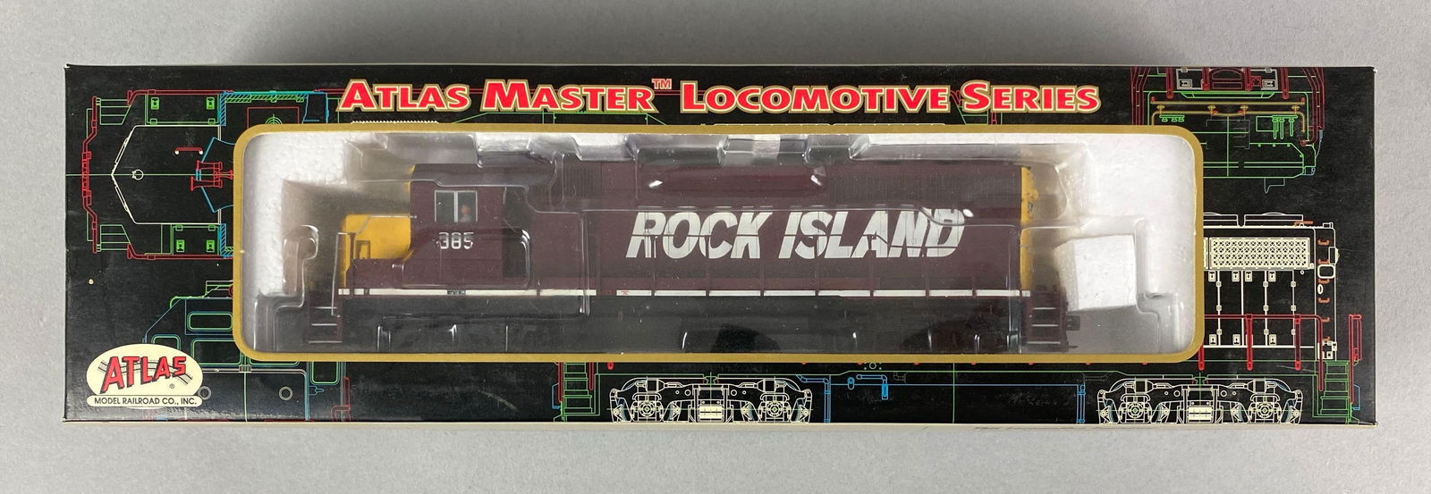 Atlas Master HO Scale RI GP-40 Locomotive (1 of 3)