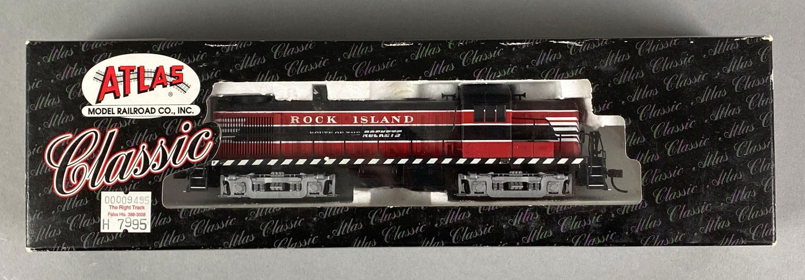 Atlas Classic HO Scale RI Alco RS-3 Locomotive (1 of 3)