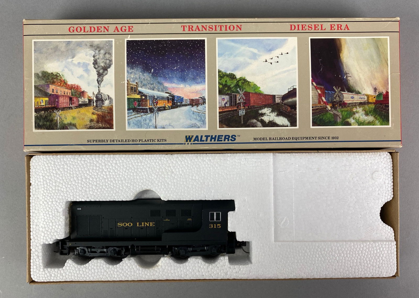 Walthers HO Scale SOO Line H10-44 Diesel Locomotive (1 of 2)