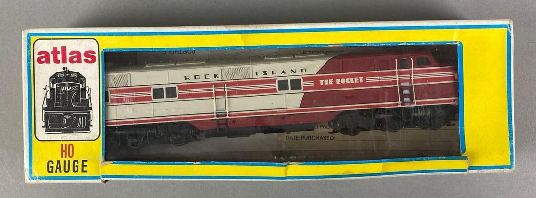 Atlas HO Scale Rock Island Line Diesel Locomotive (1 of 2)