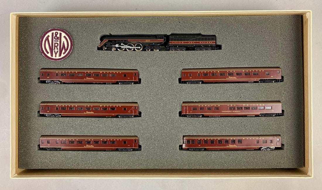 Vintage Con Cor N Scale The Powhatan Arrow Norfolk & Western Set (1 of 4)