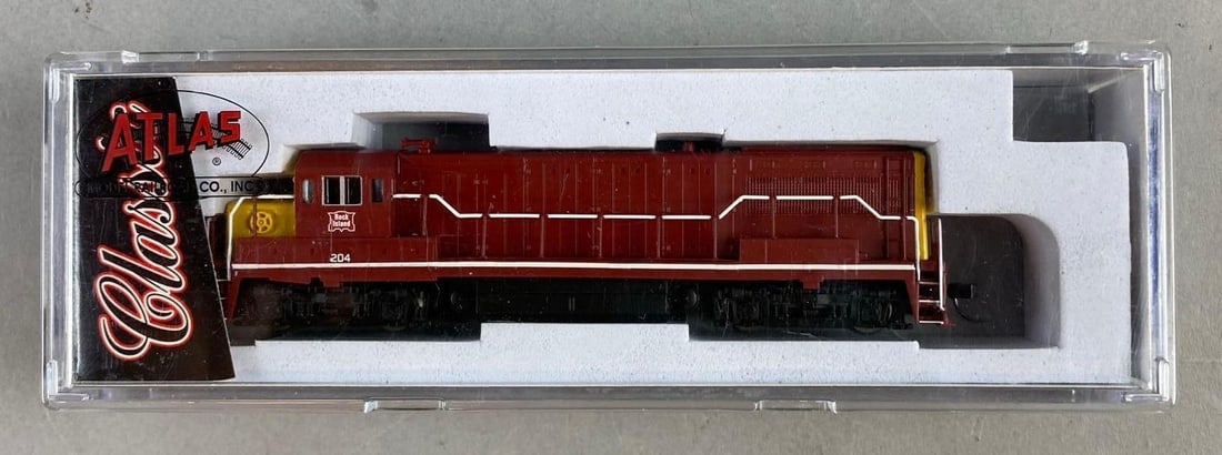 Atlas Classic N Scale Rock Island Road 204 Locomotive (1 of 3)