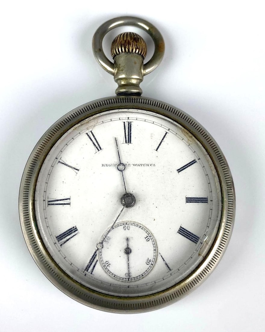 Elgin Fahys Oresilver No. 1 Open Face Pocket Watch (1 of 3)