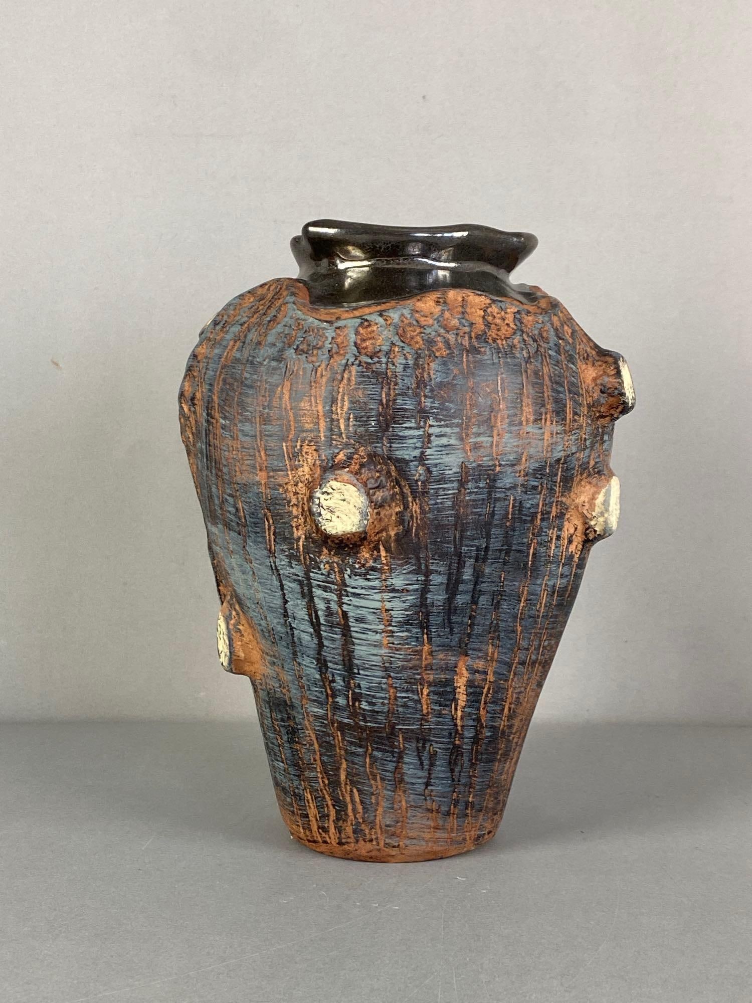 Seashell Art Pottery Vase - 2