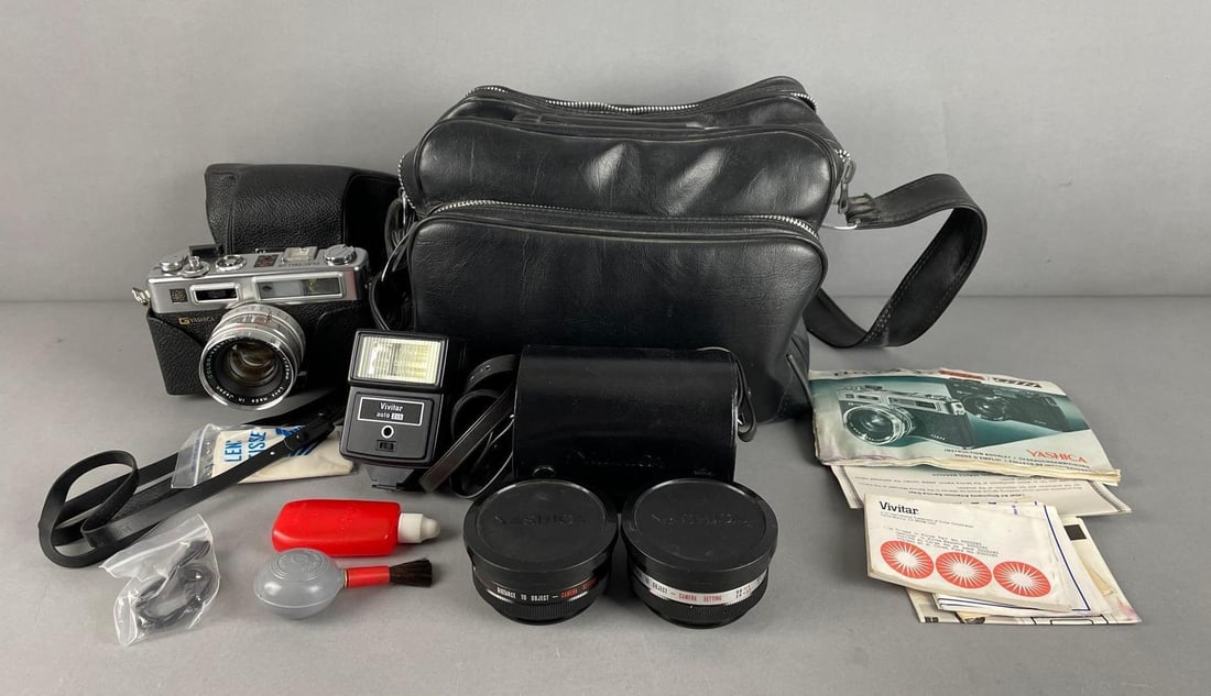 Yashica Electro 35 GSN Camera with Accessories (1 of 6)