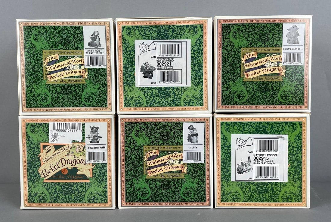 Group of The Whimsical World of Pocket Dragons Figurines (1 of 2)