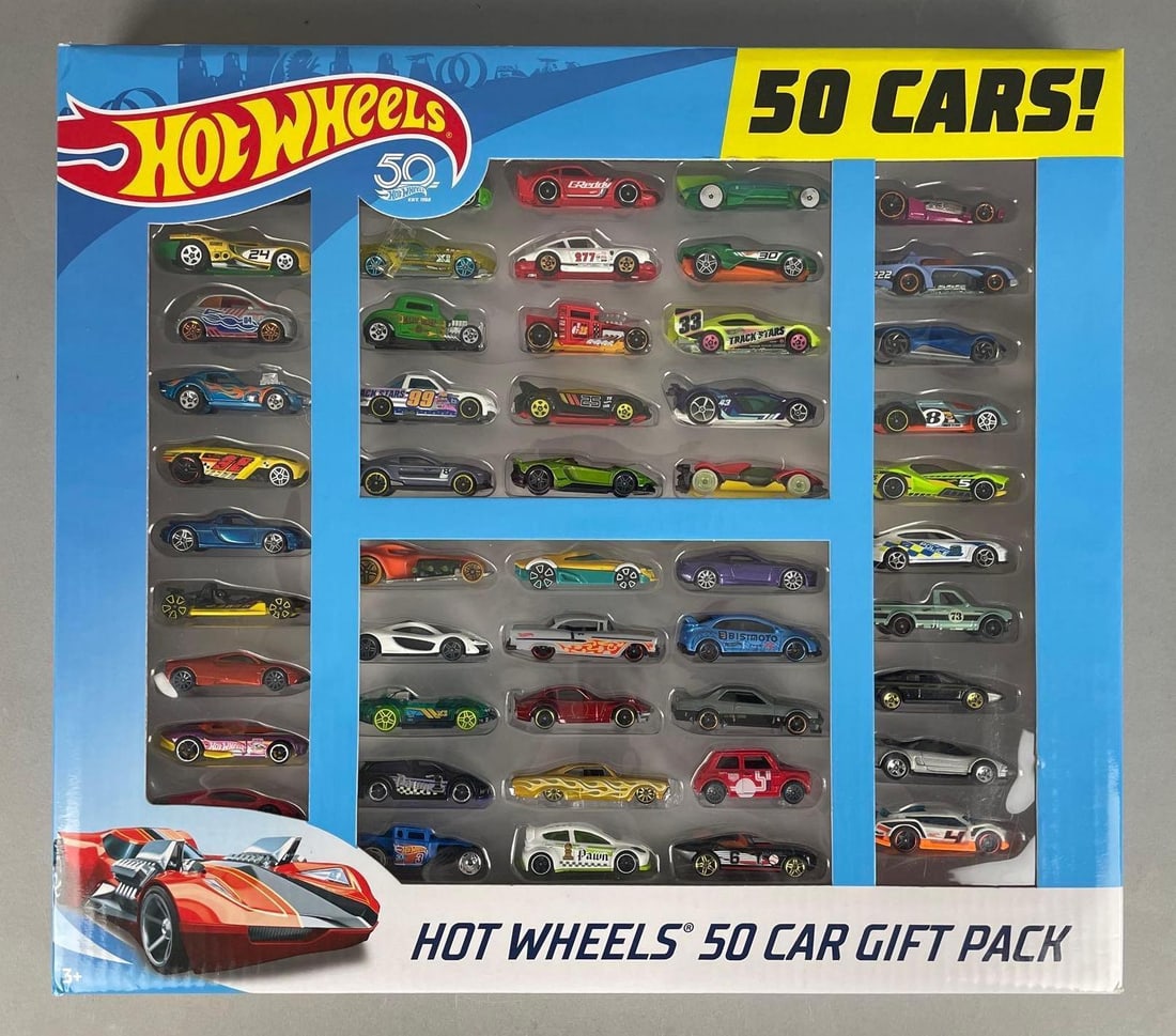 Mattel Hot Wheels 50 Die-Cast Car Gift Pack: Sealed original packaging