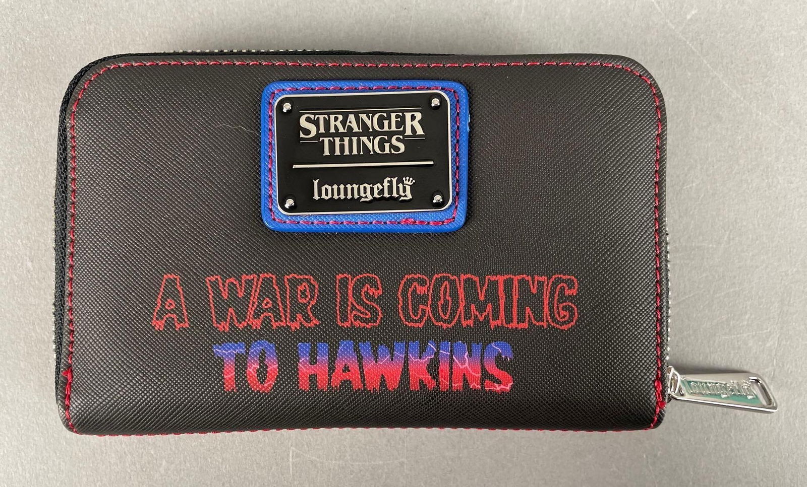 Loungefly Stranger Things Zip Around Wallet: Measures 4" x 6 1/4"