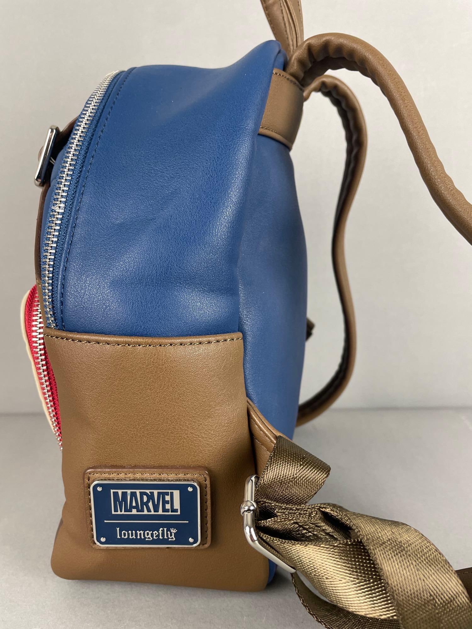 Loungefly Marvel Captain America Mini Backpack - 2