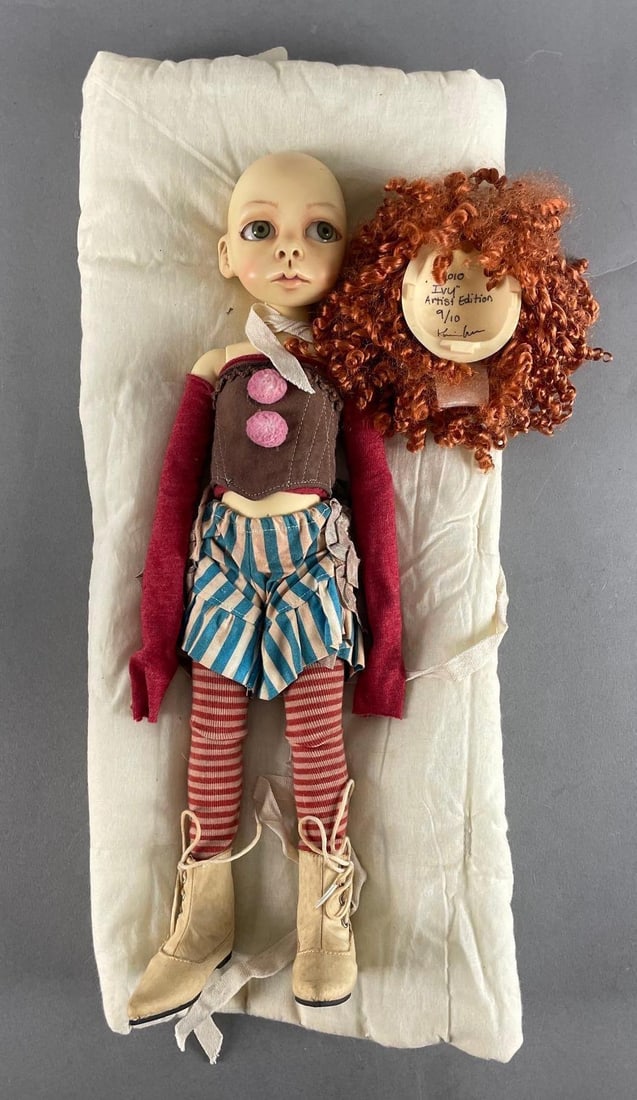 2010 Artist Edition Goodreau Ivy American Ball Jointed Doll: #9 of 10, NOS bjd, 16" doll original cloth packaging