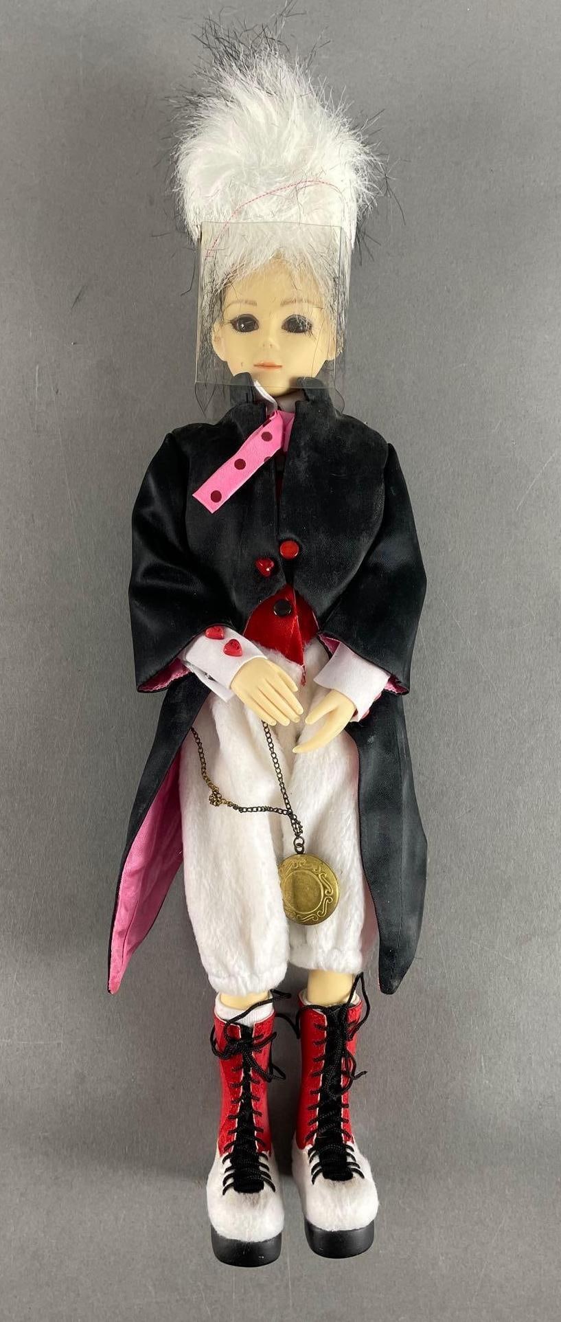 Goodreau White Rabbit American Ball Jointed Doll: NOS BJD, 13 1/4", Alice in wonderland