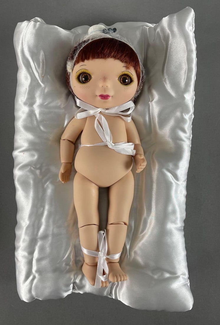 Goodreau Dinty American Ball Jointed Doll: NOS BJD, measures 12"