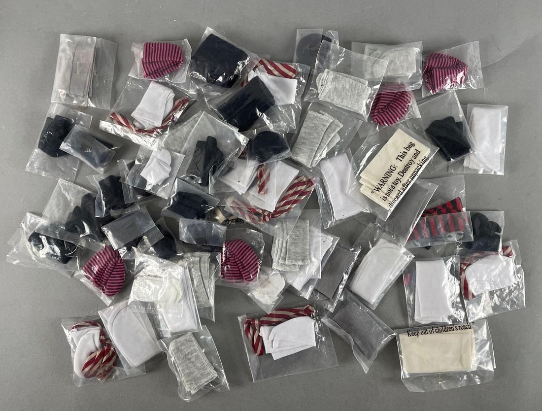 Group of Goodreau Doll Clothing: Socks and leggings