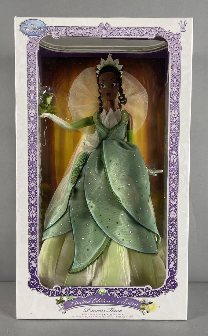 Limited Edition Disney Store Princess Tiana Doll: Limited edition of 5000, 17", princess and the frog