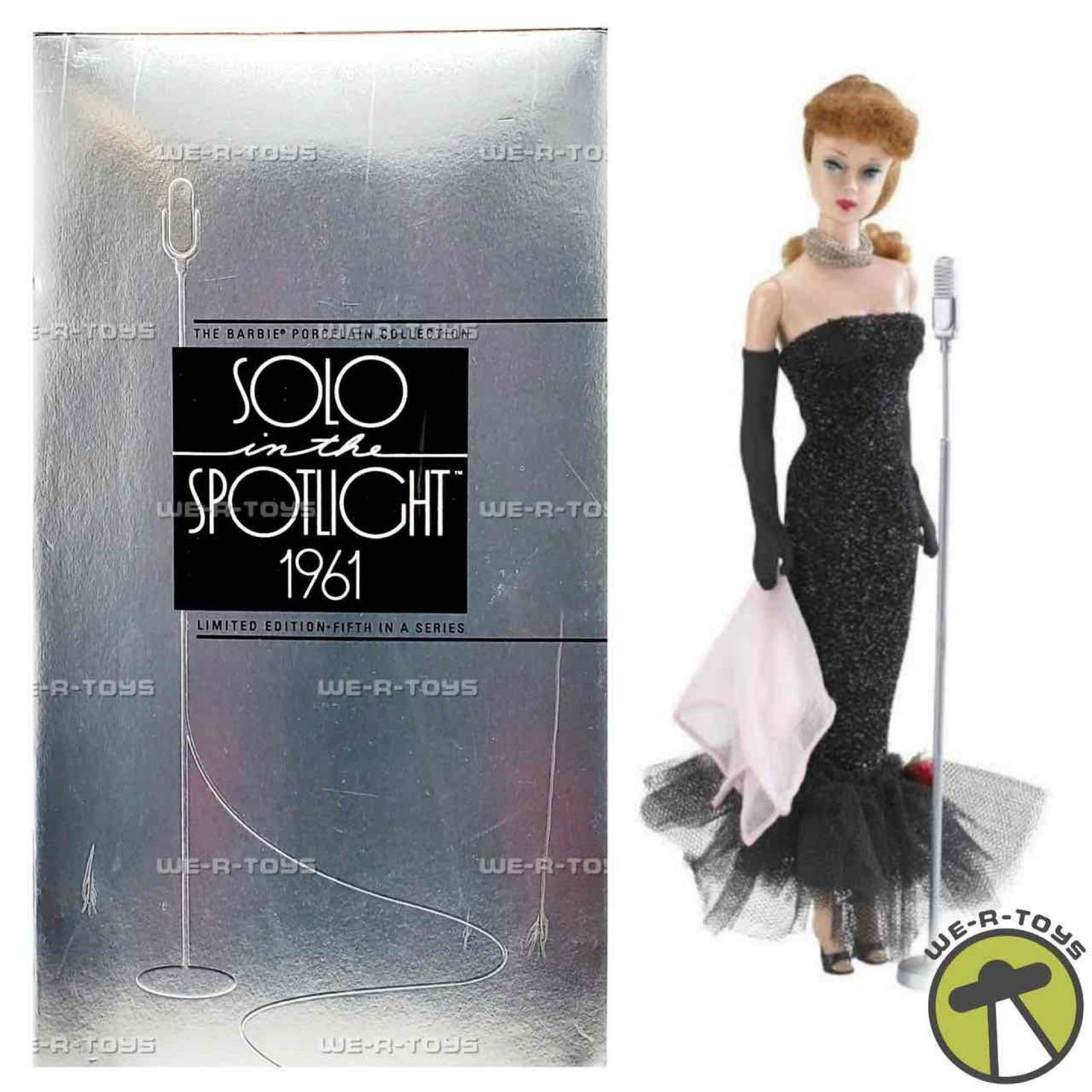 Mattel Solo in the Spotlight Porcelain Barbie Fashion Doll: Limited edition, original packaging