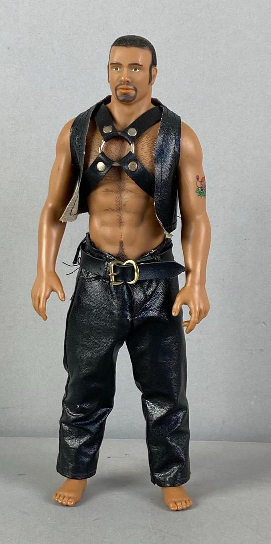 1996 Totem Gay Master Carlos Adult Doll: Measures 12 1/2” H