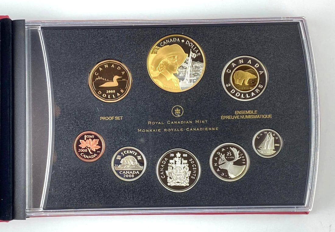 2008 Royal Canadian Mint 1.694 ASW Proof Set: 2008 Royal Canadian Mint 1.694 ASW Proof Set