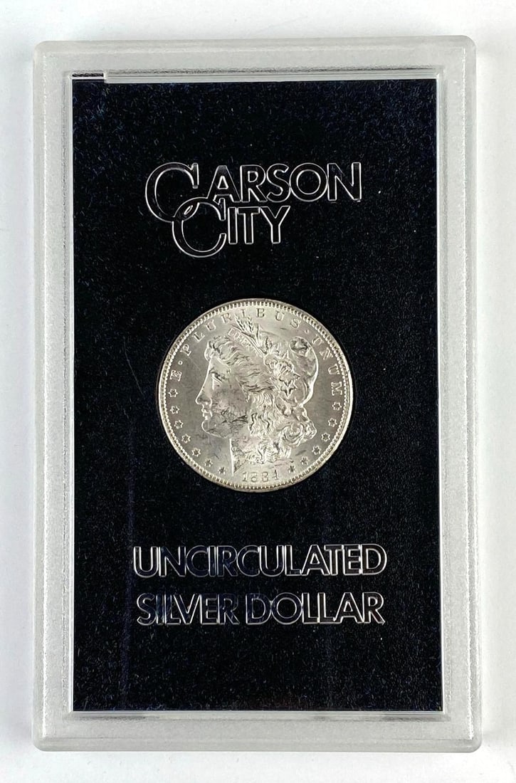 1884 Carson City US Morgan Silver Dollar (1 of 3)