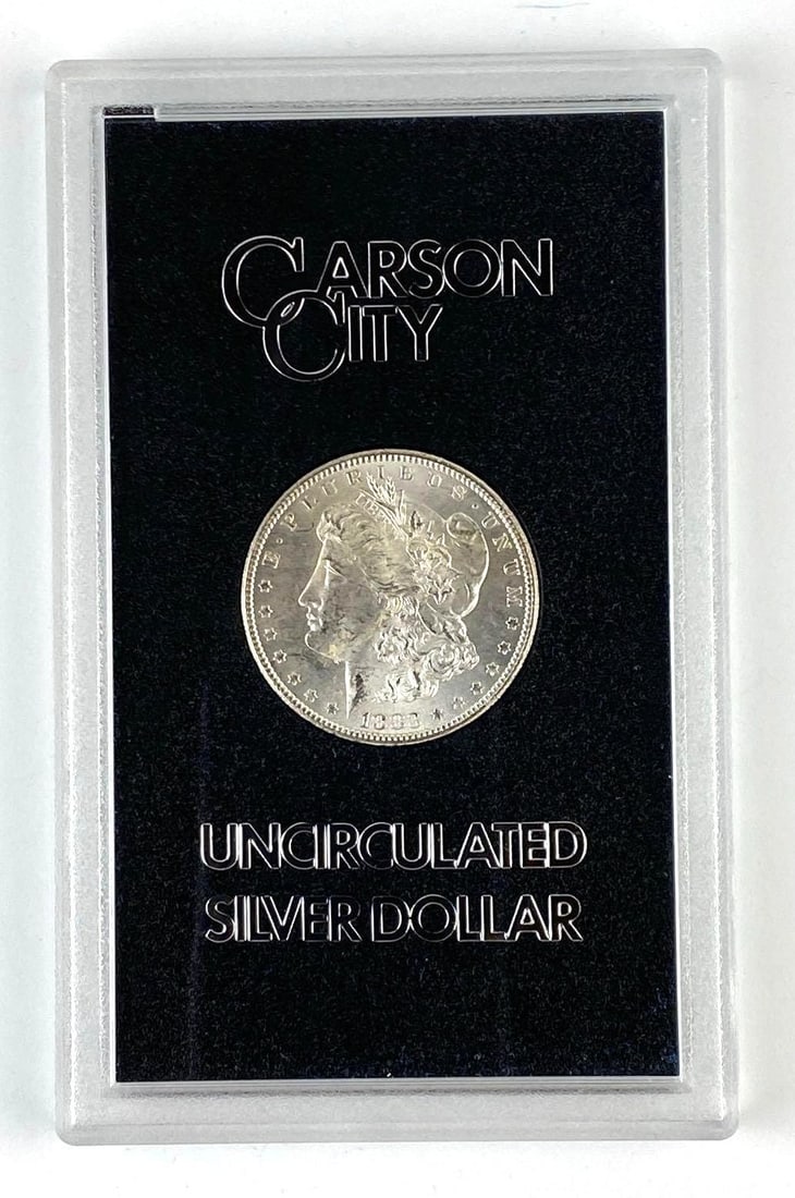 1883 Carson City US Morgan Silver Dollar (1 of 3)
