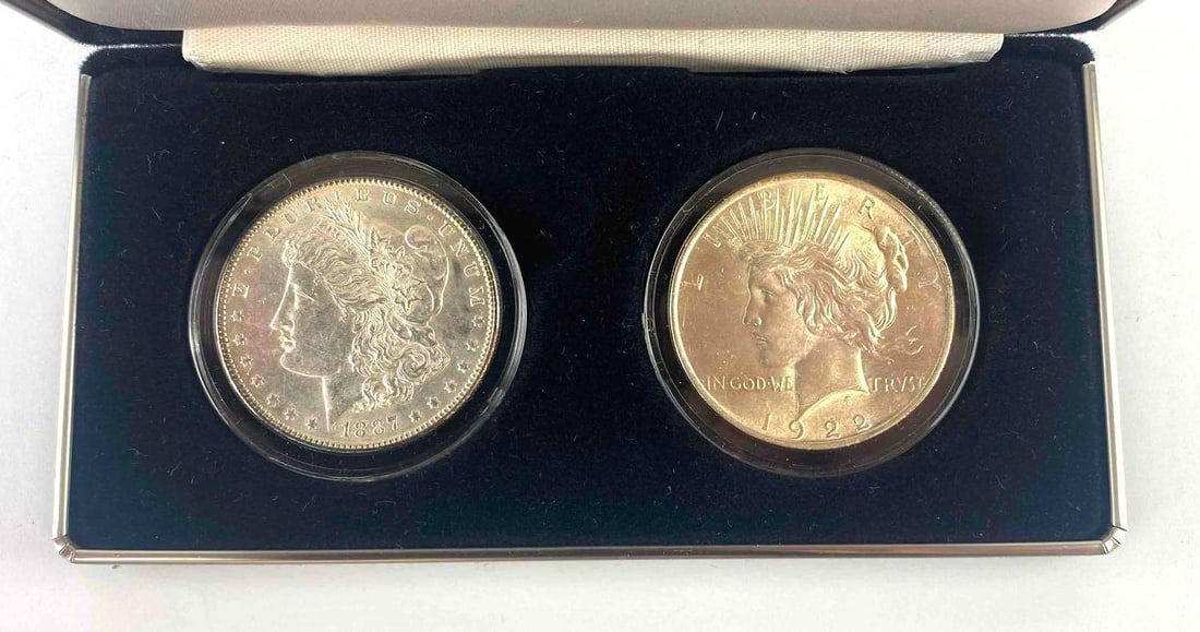 US Silver Dollar Set - 2