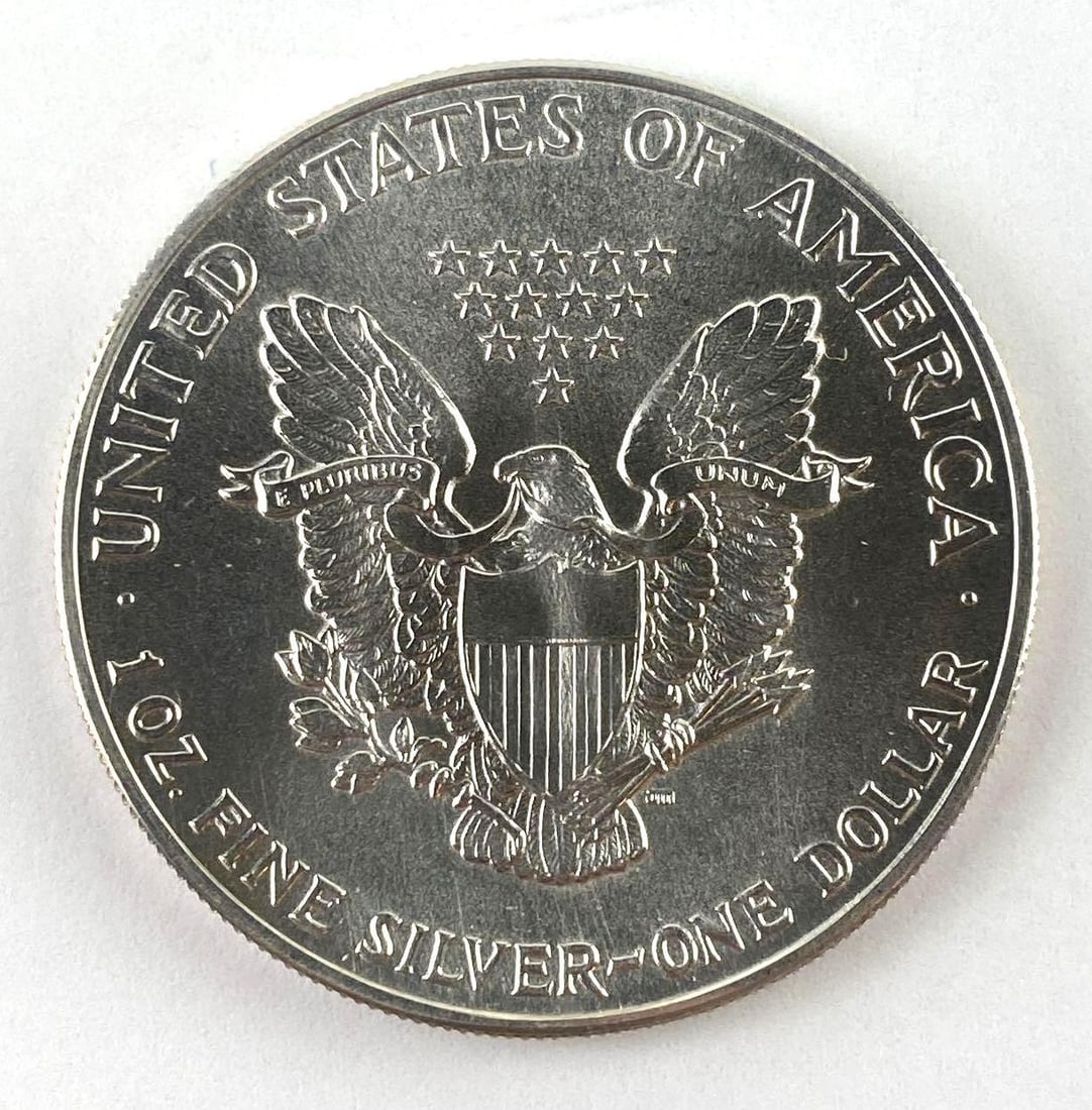 1986 US 1 Oz American Silver Eagle - 2