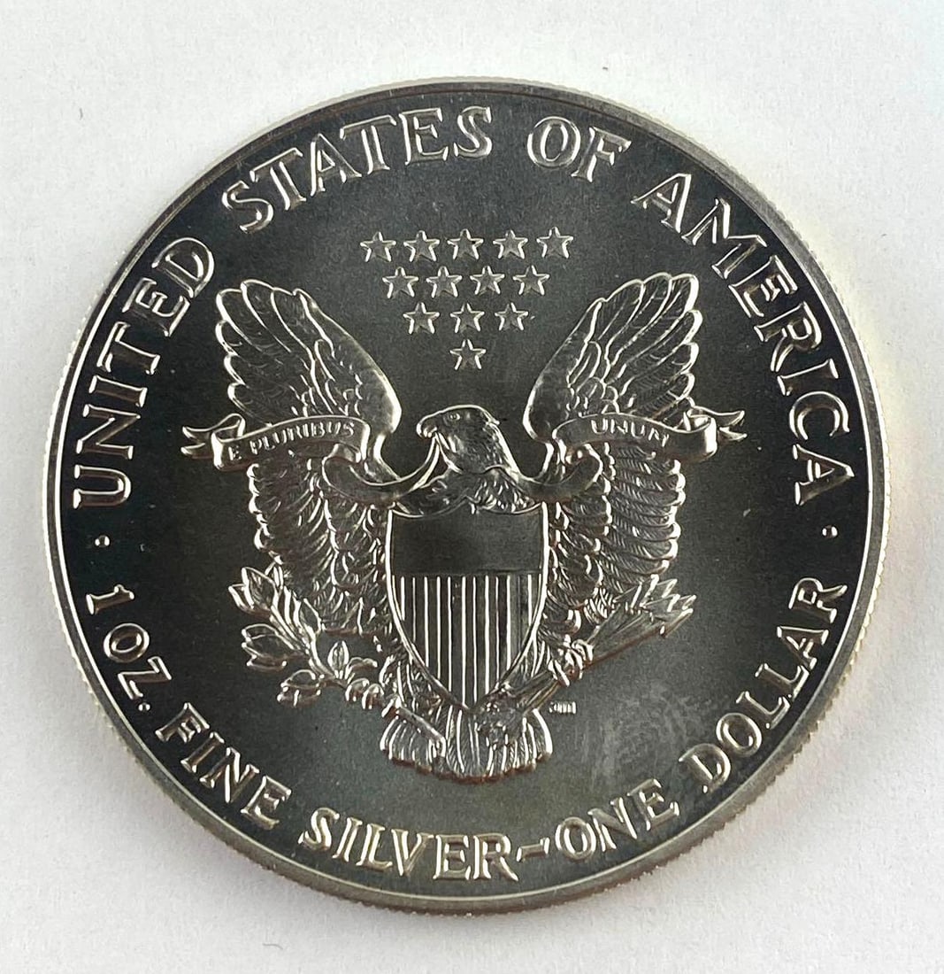 1992 US 1 Oz American Silver Eagle - 2