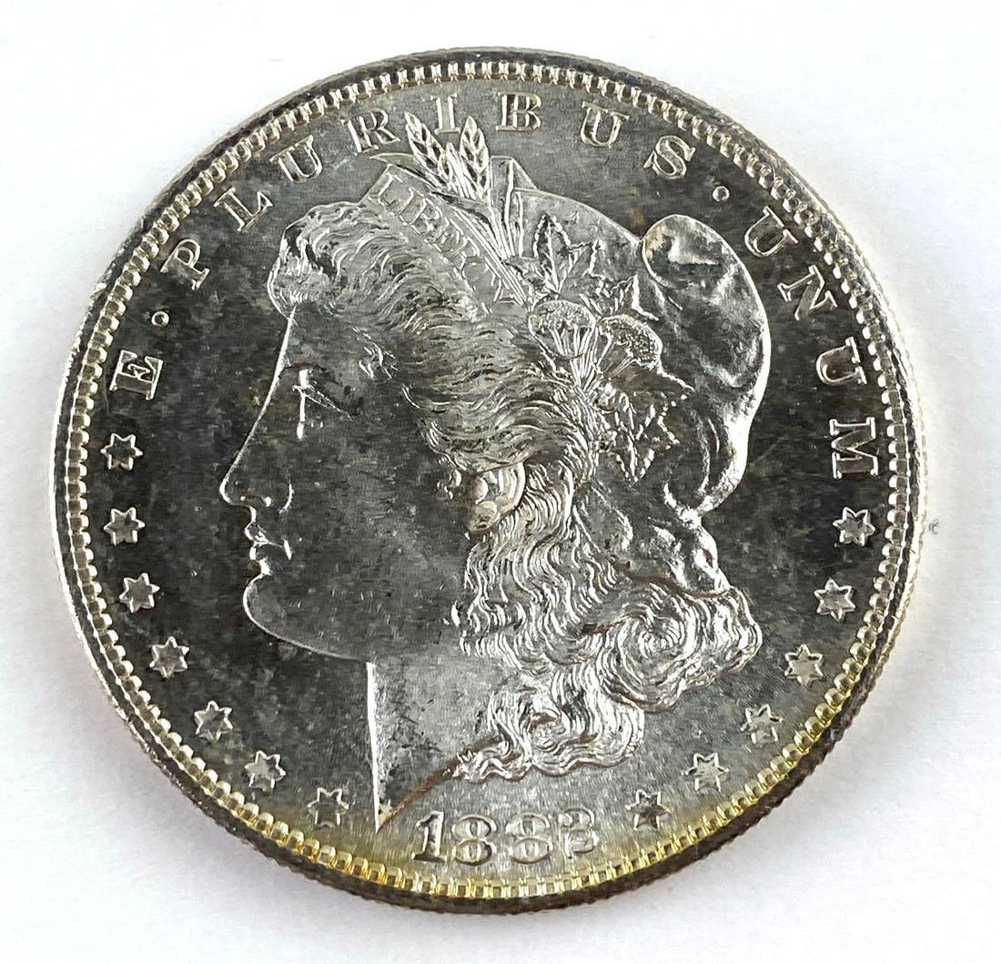 1882 S US Morgan Silver Dollar: 1882 S US Morgan Silver Dollar