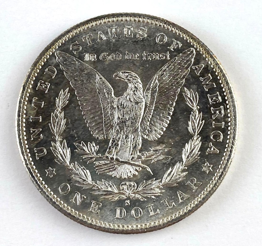 1882 S US Morgan Silver Dollar - 2