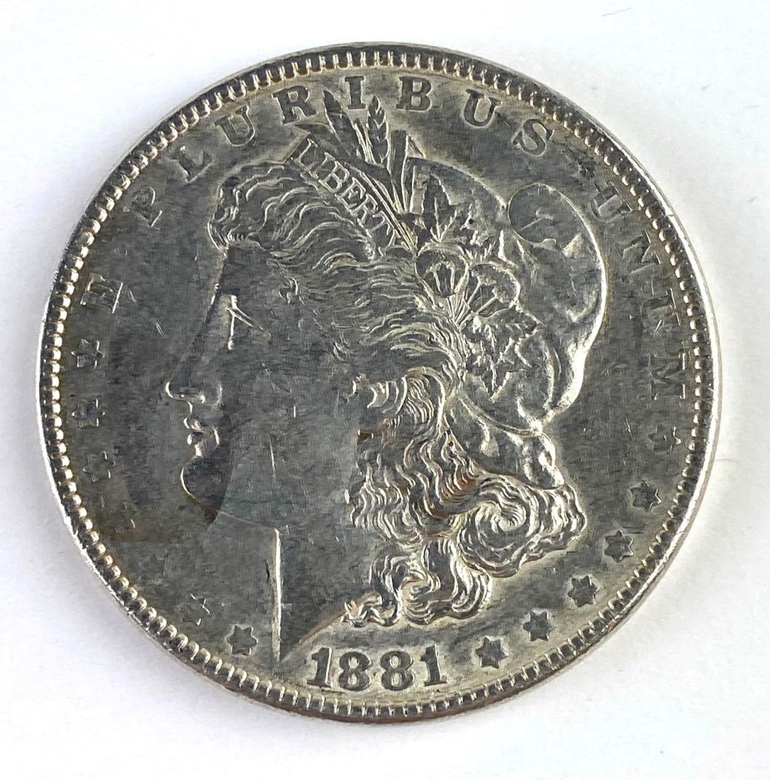 1881 US Morgan Silver Dollar: 1881 US Morgan Silver Dollar