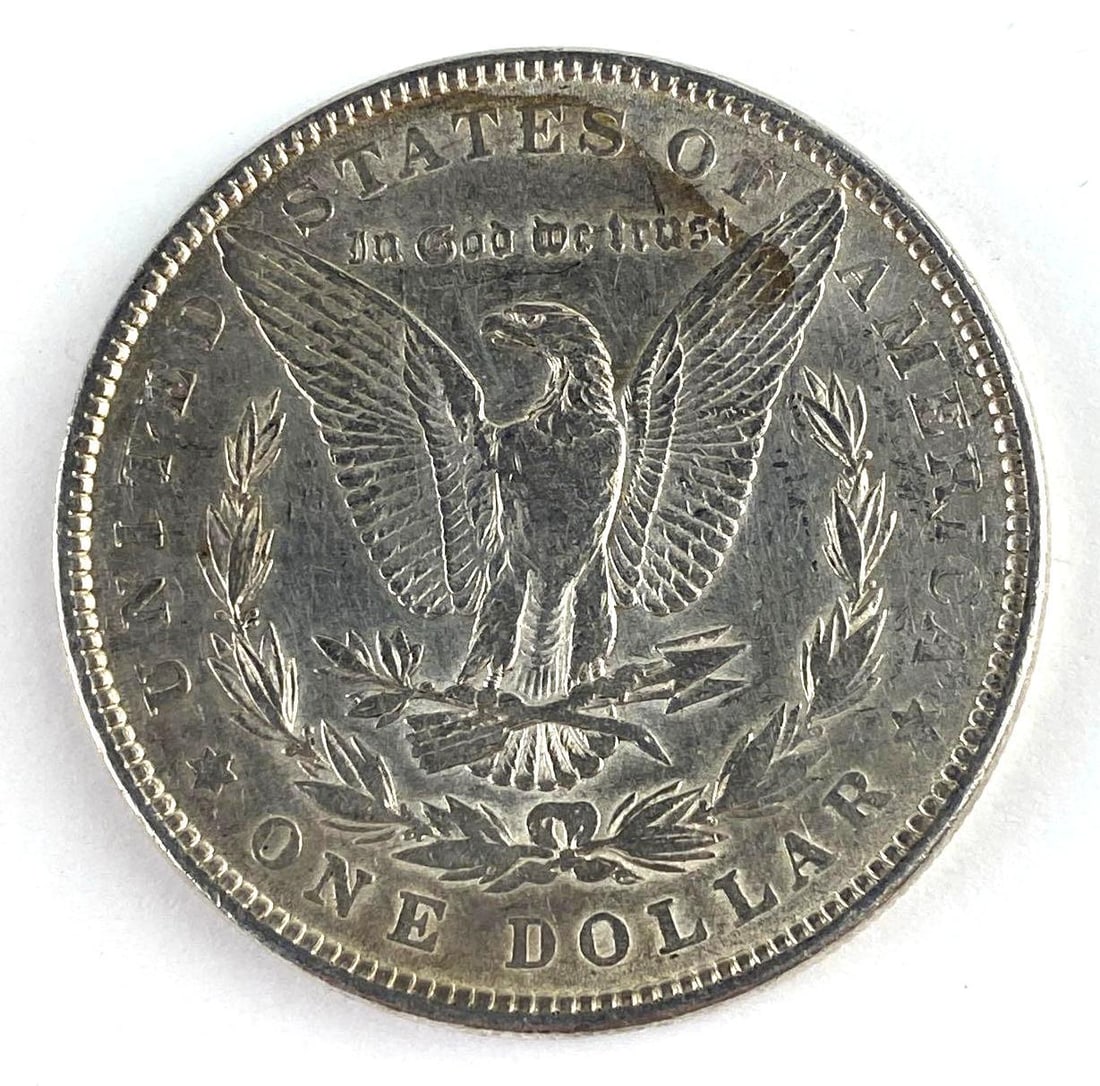 1881 US Morgan Silver Dollar - 2
